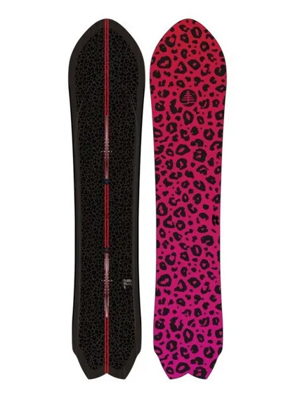 Burton Fish 3D 2025年モデル(左:ベース/右:トップデッキ)